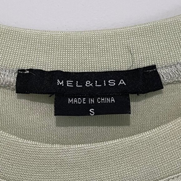 Mel & Lisa Light Green Sweater Size S - Picture 4 of 11